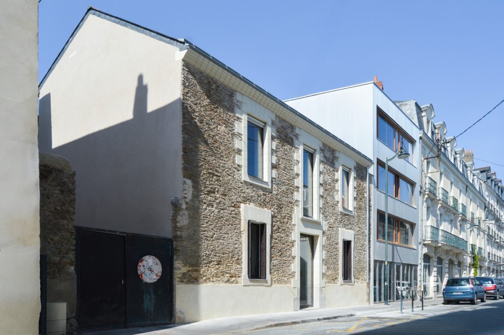 Nantes_Agence-DLW_©DLW Extension de bureaux privés dans un bâtiment ancien - Agence DLW © Photo et maîtrise d'œuvre : DLW