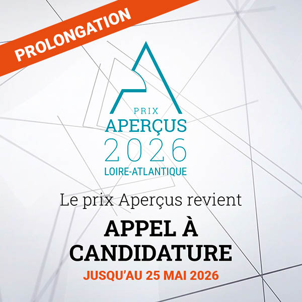 Prix Aperçus 2026 : prolongation de l'appel à candidatures jusqu'au lundi 25 mai 2026